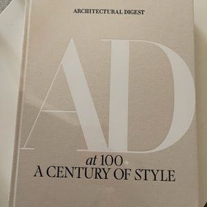 Brand New Architectural Digest at 100 a Century of Style Book